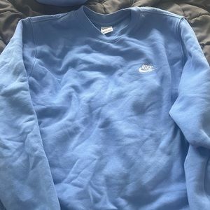 LIGHT BLUE NIKE MENS CLUB FLEECE